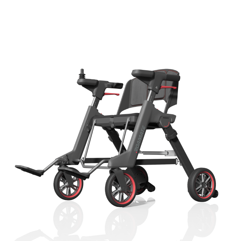 Roamate RMM-01 Lightweight Electric Wheelchair Black
