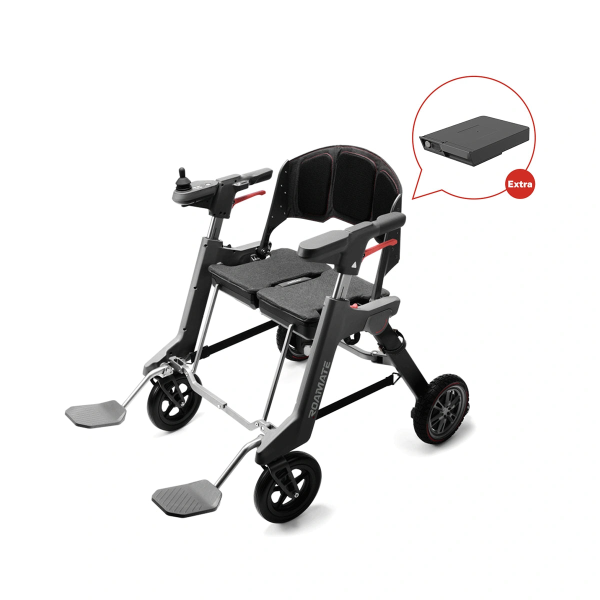 Roamate Travel-Ready Bundle: Mobility Device + Extra Battery