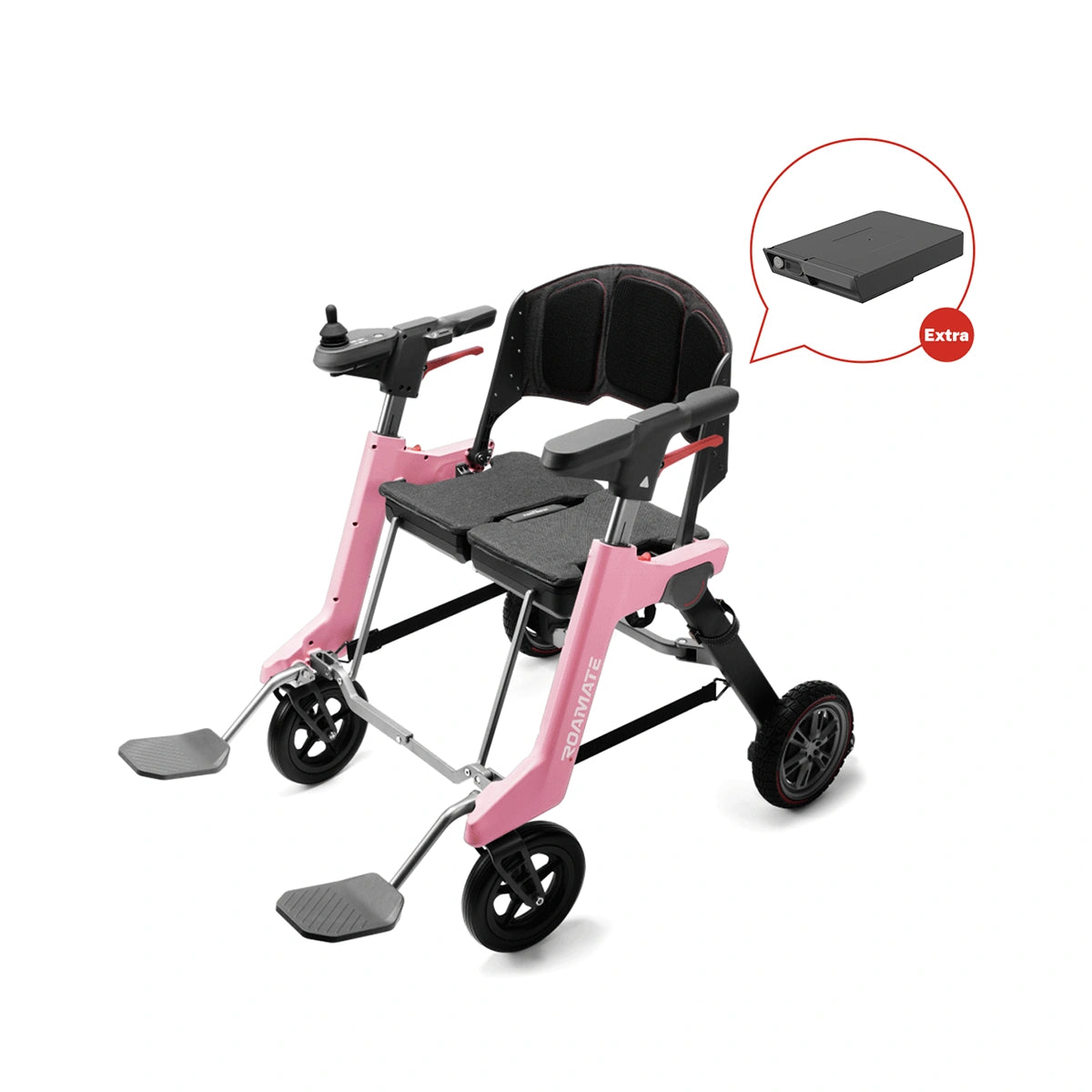 Roamate Travel-Ready Bundle: Mobility Device + Extra Battery