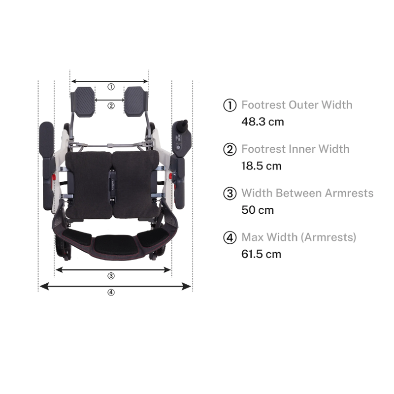 Roamate Inward-Folding Footrest