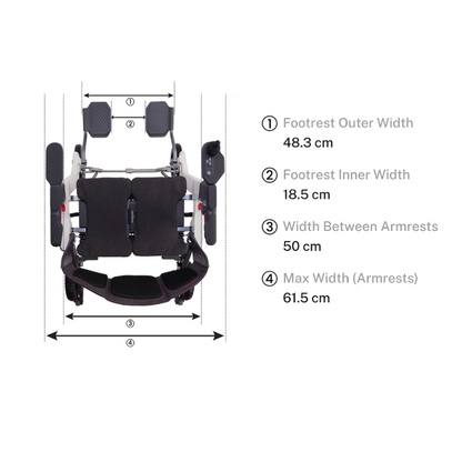 Roamate Inward-Folding Footrest